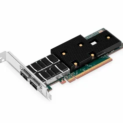 Tarjeta Adaptadora Broadcom BCM957608-P2200GQF00 200G QSFP112 Doble Puerto PCIe 5.0 x 16 Perfil Estándar Y Bajo