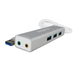 Tarjeta de Sonido Approx APPUSB51HUB USB 3.0 Sonido 5.1
