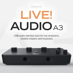 Tarjeta de Sonido Creative Sound Blaster Live A3 USB