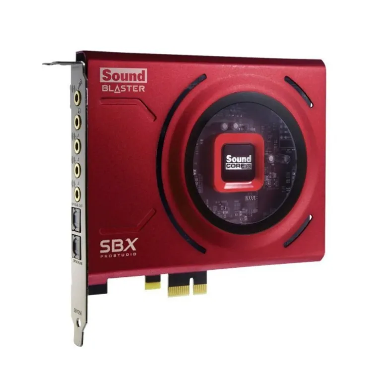 Tarjeta de Sonido Creative Sound Blaster Z SE PCI-e Para Juegos