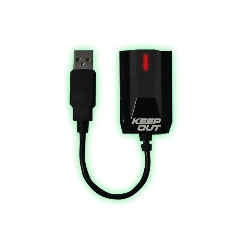 Tarjeta de Sonido Keep Out HXADAP Gaming 7.1 USB