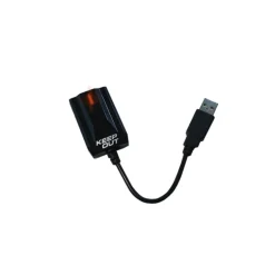 Tarjeta de Sonido Keep Out HXADAP Gaming 7.1 USB