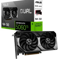 Tarjeta Gráfica Asus Dual GeForce RTX 5060 Ti 16GB GDDR7 DLSS4