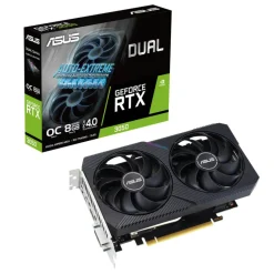 Tarjeta Gráfica Asus Dual GeForce RTX 3050 V2 OC Edition 8GB GDDR6