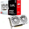 Tarjeta Gráfica Asus Dual Radeon RX 9060 XT White Edition 16GB GDDR6