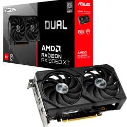 Tarjeta Gráfica Asus Dual AMD Radeon RX 9060 XT 8GB GDDR6