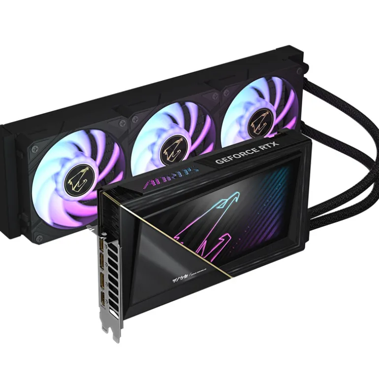 Tarjeta Gráfica Gigabyte AORUS GeForce RTX 5090 Xtreme WaterForce 32GB GDDR7 DLSS4