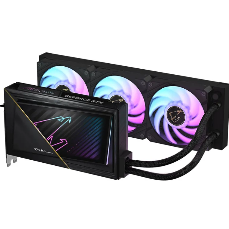 Tarjeta Gráfica Gigabyte AORUS GeForce RTX 5090 Xtreme WaterForce 32GB GDDR7 DLSS4