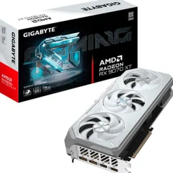 Tarjeta Gráfica Gigabyte AMD Radeon RX 9070 XT GAMING OC ICE 16GB GDDR6