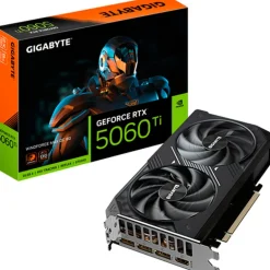 Tarjeta Gráfica Gigabyte GeForce RTX 5060 Ti Windforce Max OC 8GB GDDR7 DLSS4