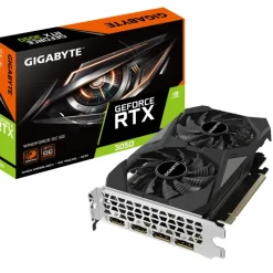 Tarjeta Gráfica Gigabyte GeForce RTX 3050 WindForce OC V2 6GB GDDR6 DLSS3