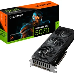 Tarjeta Gráfica Gigabyte GeForce RTX 5070 WindForce SFF 12GB GDDR7 DLSS4