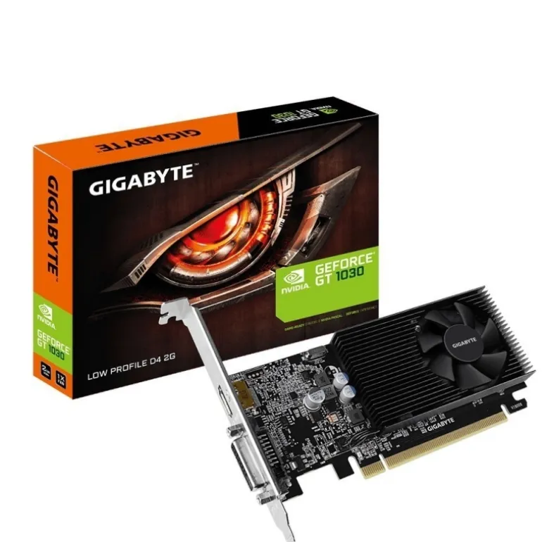 Tarjeta Gráfica Gigabyte GeForce GT 1030 Low Profile D4 2GB GDDR4