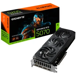 Tarjeta Gráfica Gigabyte GeForce RTX 5070 WindForce OC SFF 12GB GDDR7 DLSS4