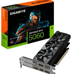 Tarjeta Gráfica Gigabyte GeForce RTX 5060 OC Low Profile 8GB GDDR7 DLSS4