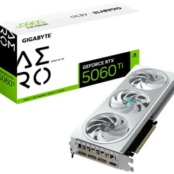 Tarjeta Gráfica Gigabyte GeForce RTX 5060 Ti AERO OC 8GB GDDR7 DLSS4