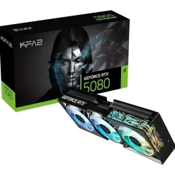 Tarjeta Gráfica KFA2 GeForce RTX 5080 1-Click OC 16GB GDDR7 DLSS4