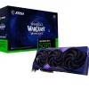 Tarjeta Gráfica MSI GeForce RTX 5070 World of Warcraft MIDNIGHT VOID EDITION OC 12GB GDDR7 DLSS4