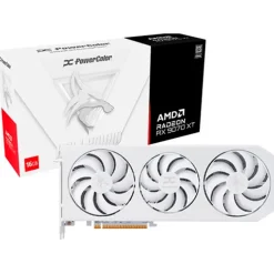 Tarjeta Gráfica Powercolor Hellhound Spectral AMD Radeon RX 9070 XT White 16GB GDDR6