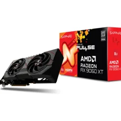 Tarjeta Gráfica Sapphire Pulse AMD Radeon RX 9060 XT Gaming OC 8GB GDDR6