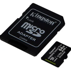 Tarjeta Memoria Kingston Canvas Select Plus 64GB microSDXC Clase 10