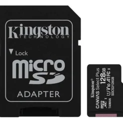 Tarjeta Memoria Kingston Canva 128GB Clase 10
