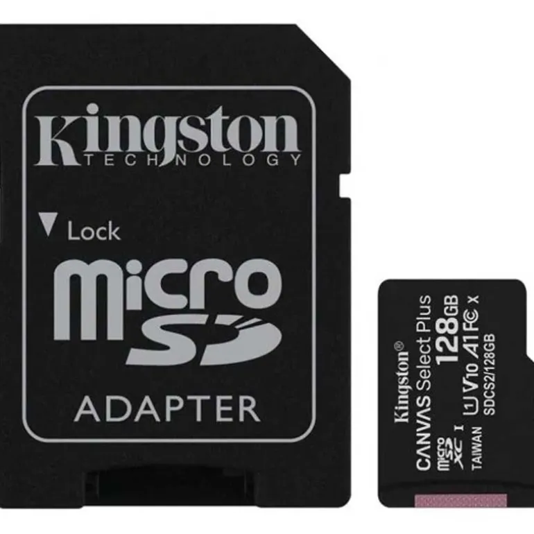 Tarjeta Memoria Kingston Canva 128GB Clase 10