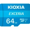 Tarjeta Memoria Kioxia Exceria microSDXC 64GB Con Adaptador Azul