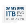 Tarjeta Memoria Samsung EVO Plus 2024 1TB Blanco + Adaptador SD