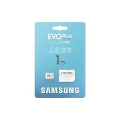 Tarjeta Memoria Samsung EVO Plus 2024 1TB Blanco + Adaptador SD