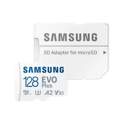 Tarjeta Memoria Samsung EVO Plus 2023 128GB + Adaptador SD
