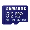 Tarjeta Memoria Samsung PRO Plus 2023 512GB Azul + Adaptador SD
