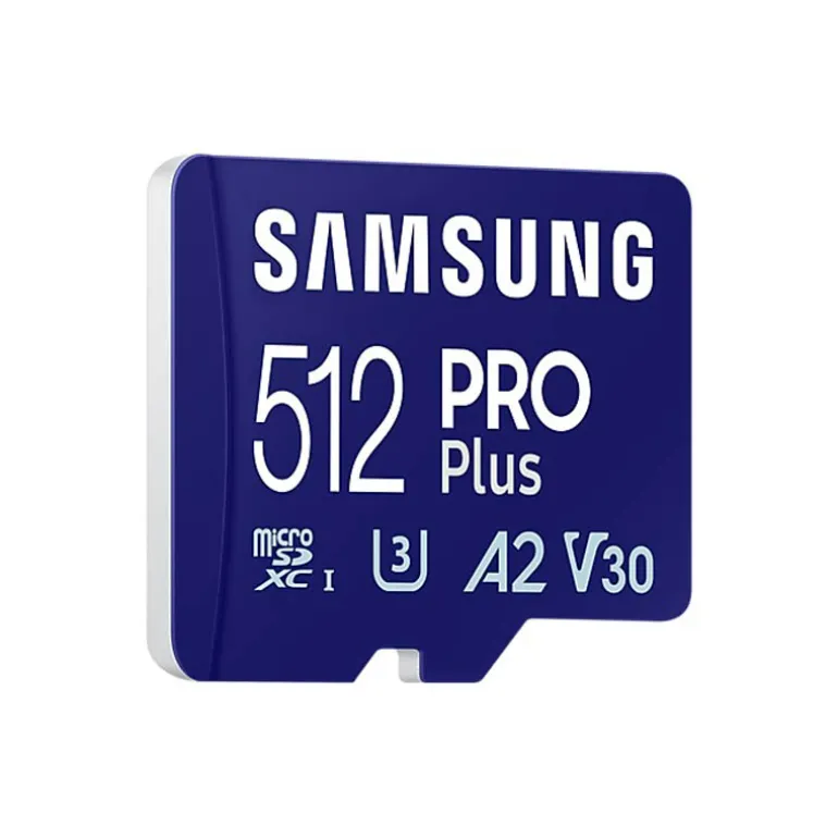 Tarjeta Memoria Samsung PRO Plus 2023 512GB Azul + Adaptador SD