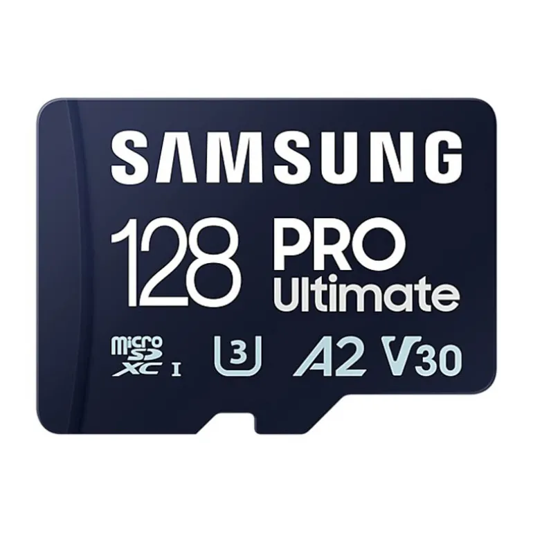 Tarjeta Memoria Samsung PRO Ultimate 128GB Azul + Adaptador SD