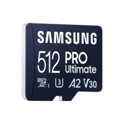 Tarjeta Memoria Samsung PRO Ultimate 512GB Azul + Adaptador SD