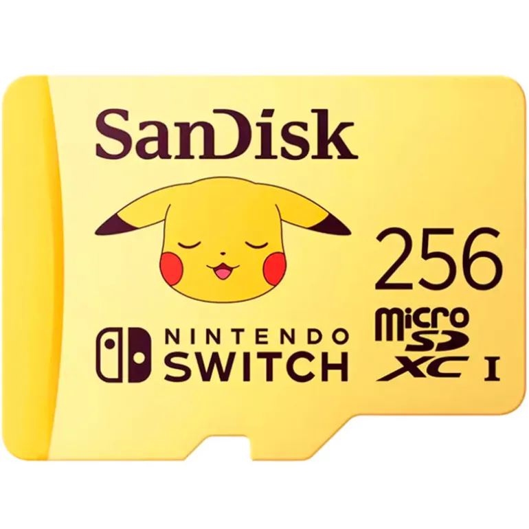 Tarjeta Memoria Sandisk Extreme microSDXC 256GB Pokémon