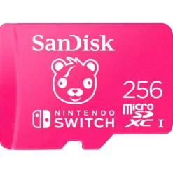 Tarjeta Memoria Sandisk microSDXC 256GB Edición Fortnite