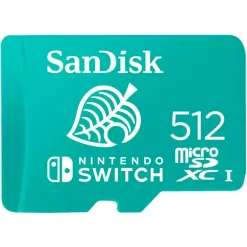 Tarjeta Memoria Sandisk microSDXC 512GB Con Licencia De Nintendo