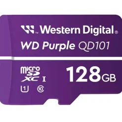 Tarjeta Memoria Western Digital WD Purple QD101 SC Ultra Endurance microSDXC 128GB