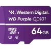 Tarjeta Memoria Western Digital WD Purple QD101 SC Ultra Endurance microSDXC 64GB