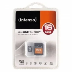 Tarjeta MicroSD Intenso Clase 10 16Gb