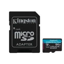 Tarjeta MicroSD Kingston Canvas Go Plus 4 64GB MicroSD