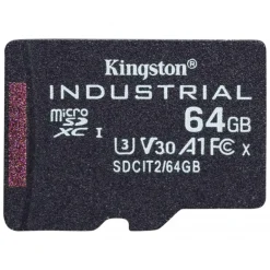 Tarjeta MicroSD Kingston Industrial MicroSDXC 64GB