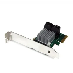 Tarjeta PCI Startech PCI-Ex SATA-3 4 Puertos con HyperDuo