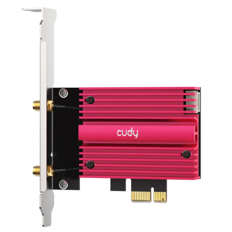 Tarjeta Red Cudy WE4000 AX5400 Wi-Fi 6 Bluetooth 5.2