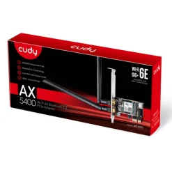 Tarjeta Red Cudy WE3000 AX5400 Wi-Fi 6 Bluetooth 5.2
