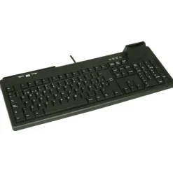 Teclado Active Key BA-8820S-U-B/SP ISO-ES Lector Banda Magnética Negro