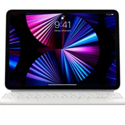 Teclado Apple Magic Keyboard Para iPad Pro USB-C Blanco