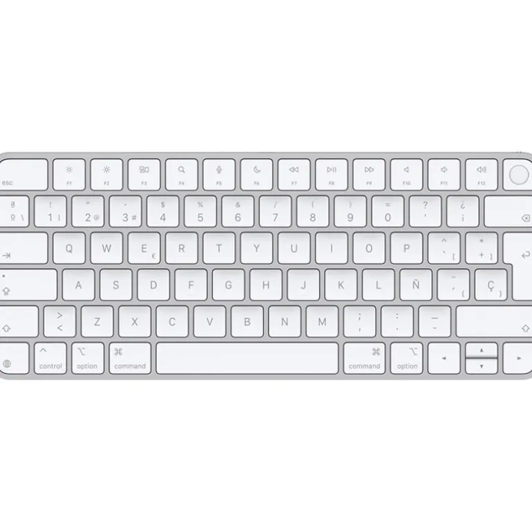 Teclado Apple Magic Keyboard 2024 Touch ID USB-C Plata