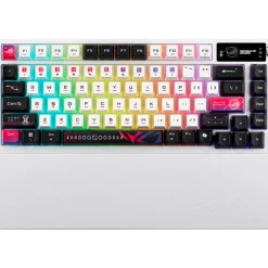 Teclado Asus ROG Azoth X ISO-ES RGB Switch Snow V2 Wireless Negro, Blanco